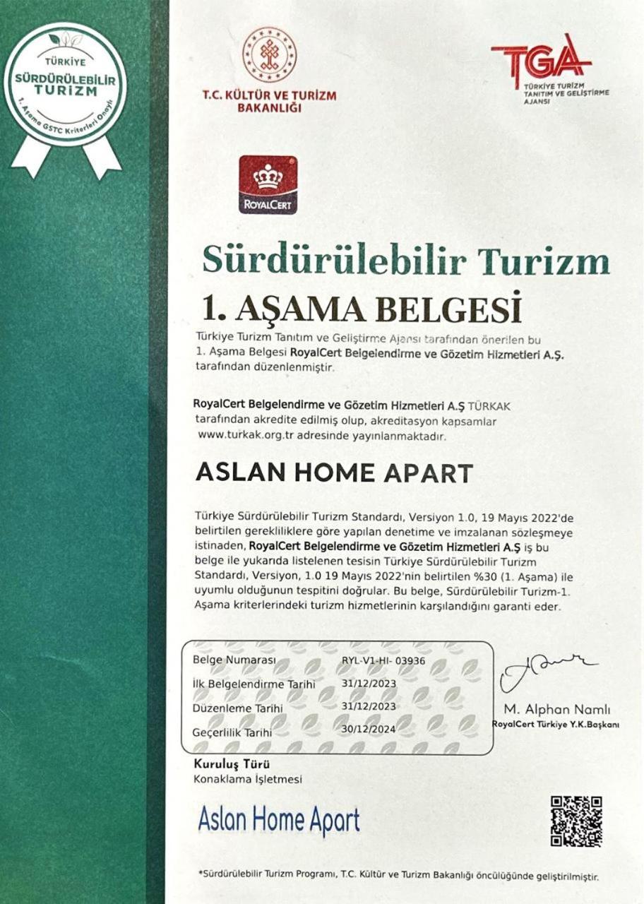 Aslan Home Apart Istanbul Ngoại thất bức ảnh